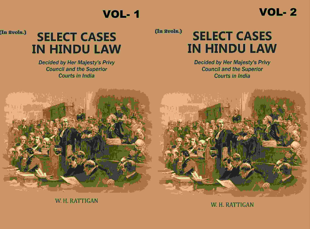 Select Cases in Hindu Law: Decided by Her Majesty's Privy Council and the Superior Courts in India 2 Vols. Set - Gyan Books | Grocsy