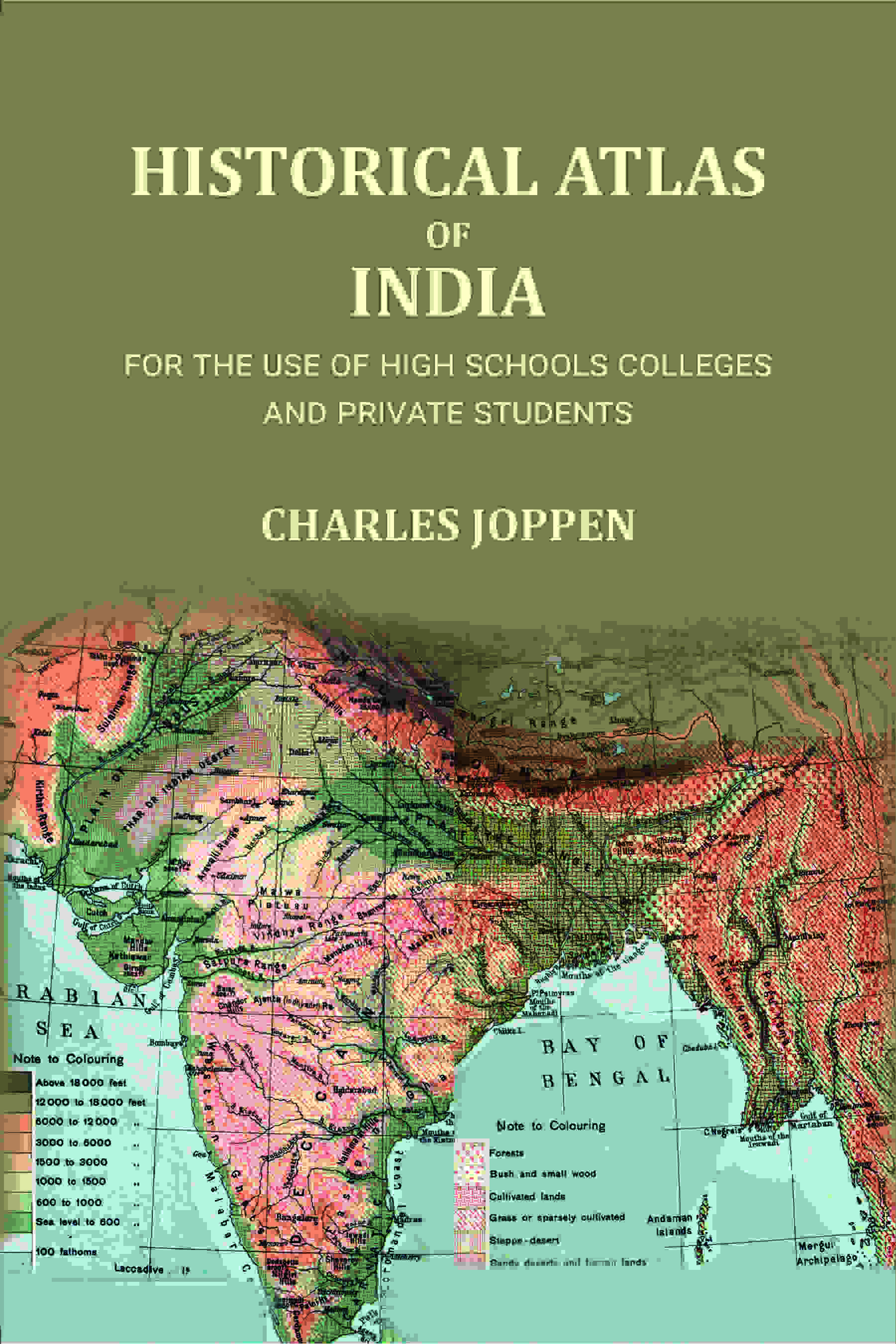Historical atlas of India: for the use of high schools colleges and private students - Gyan Books | Grocsy