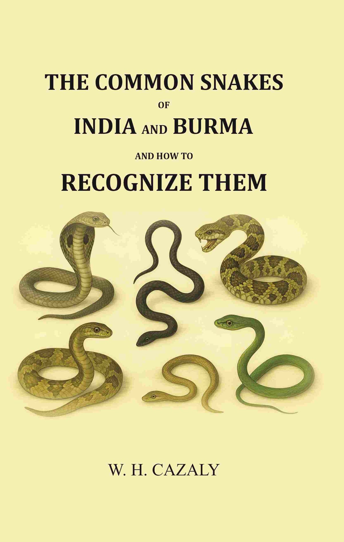 The Common Snakes of India and Burma and how to Recognize them - Gyan Books | Grocsy