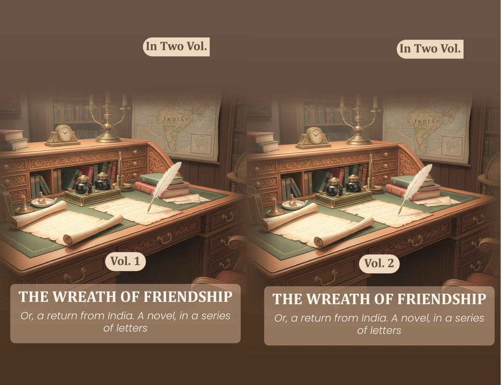 The wreath of friendship: Or, a return from India. A novel, in a series of letters (2 Vols. Set) - Gyan Books | Grocsy