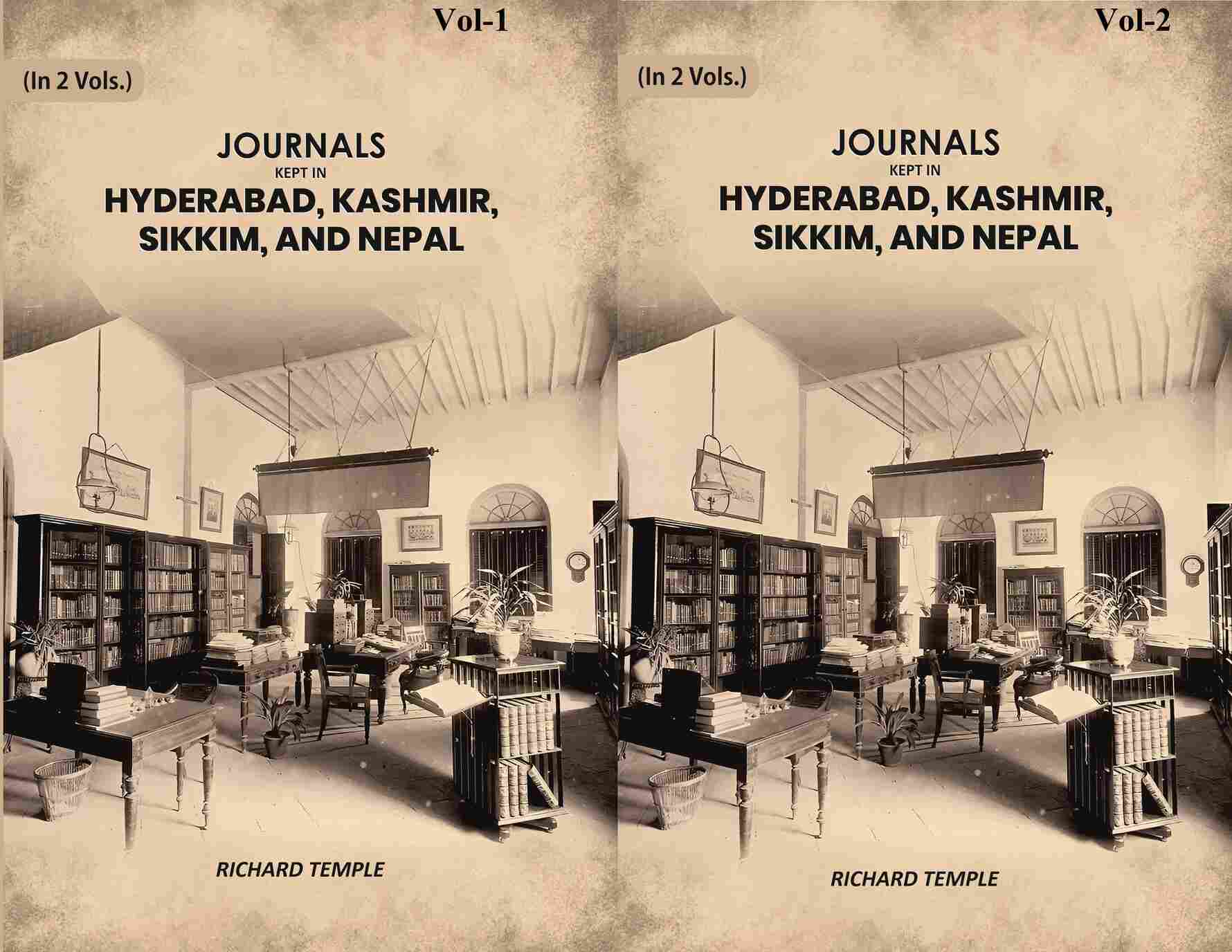 Journals Kept in Hyderabad, Kashmir, Sikkim, and Nepal (2 Vols. Set) - Gyan Books | Grocsy