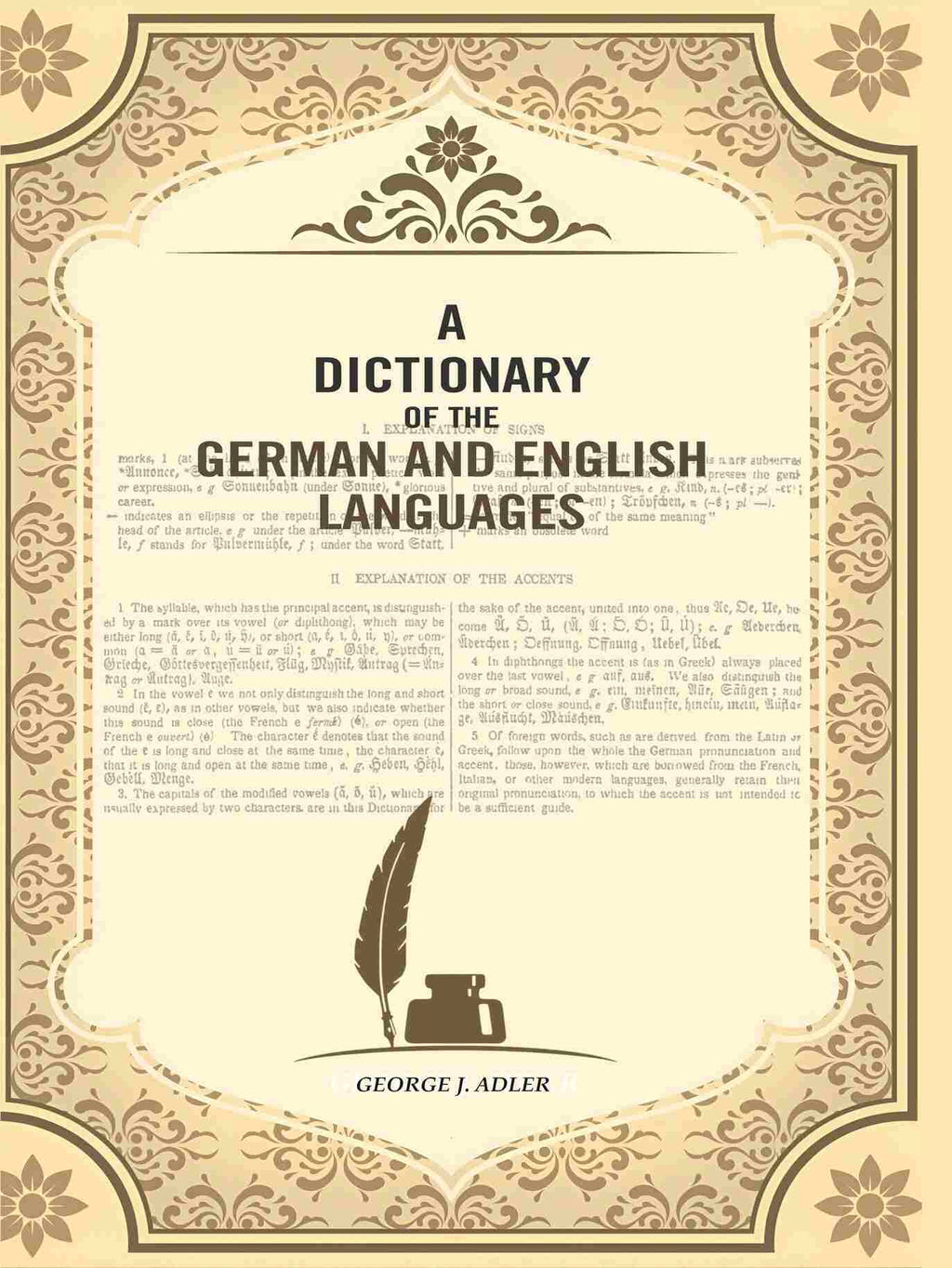 A Dictionary of the German and English Languages - Gyan Books | Grocsy