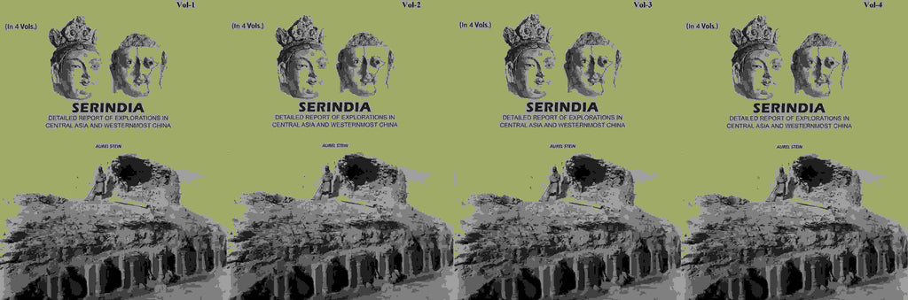 Serindia: Detailed report of explorations in Central Asia and westernmost China (4 Vols. Set) - Gyan Books | Grocsy