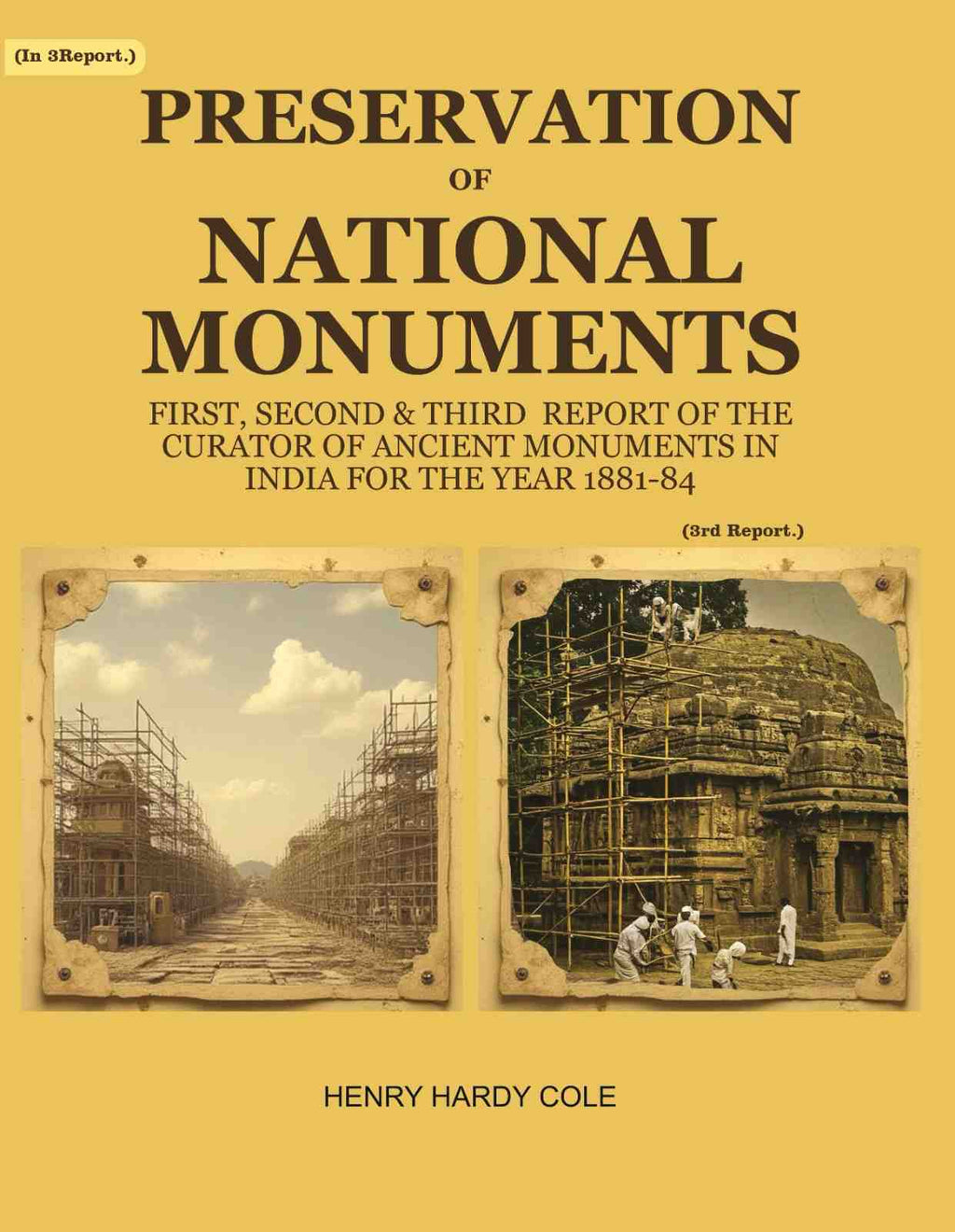 Preservation of National Monuments: Third Report of the Curator of Ancient Monuments in India For the year 1883-84 (3rd Report) - Gyan Books | Grocsy