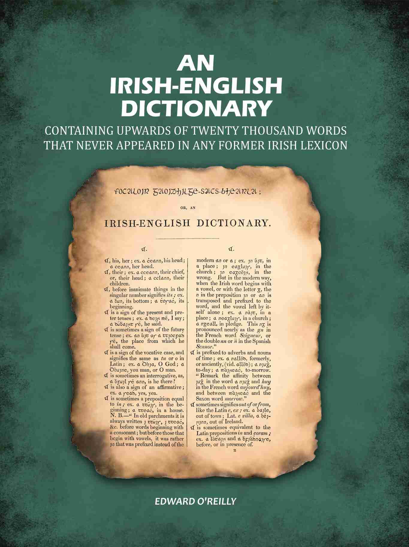 An Irish-English Dictionary: Containing upwards of twenty thousand words that never appeared in any former Irish lexicon - Gyan Books | Grocsy
