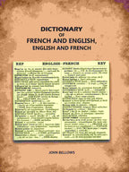 Dictionary of French and English, English and French - Gyan Books | Grocsy