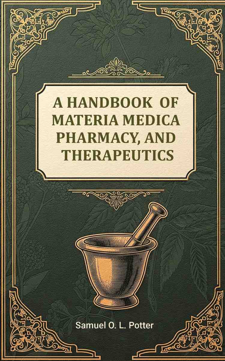 A Handbook of Materia Medica, Pharmacy, and Therapeutics - Gyan Books | Grocsy