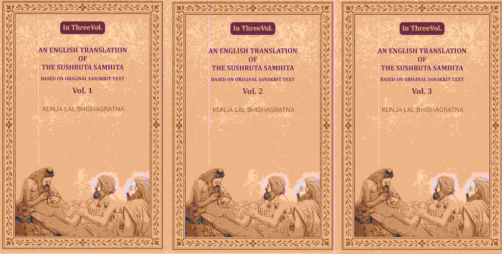 An English translation of the Sushruta samhita, based on original Sanskrit text (3 Vols. Set) - Gyan Books | Grocsy