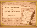 Music manuscript of Anna Maria Fielding - Gyan Books | Grocsy