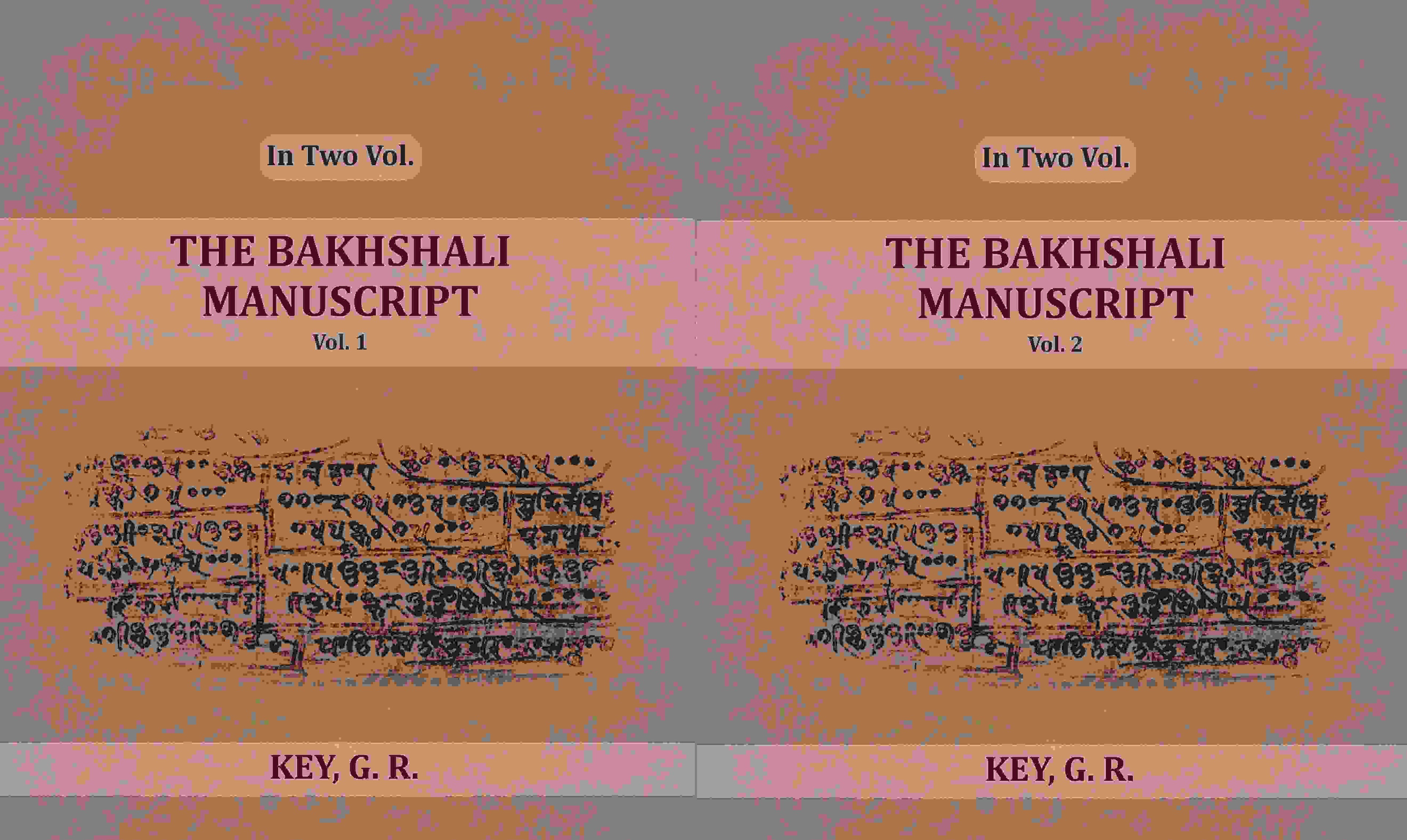 The Bakhshali Manuscript (2 Vols. Set) - Gyan Books | Grocsy
