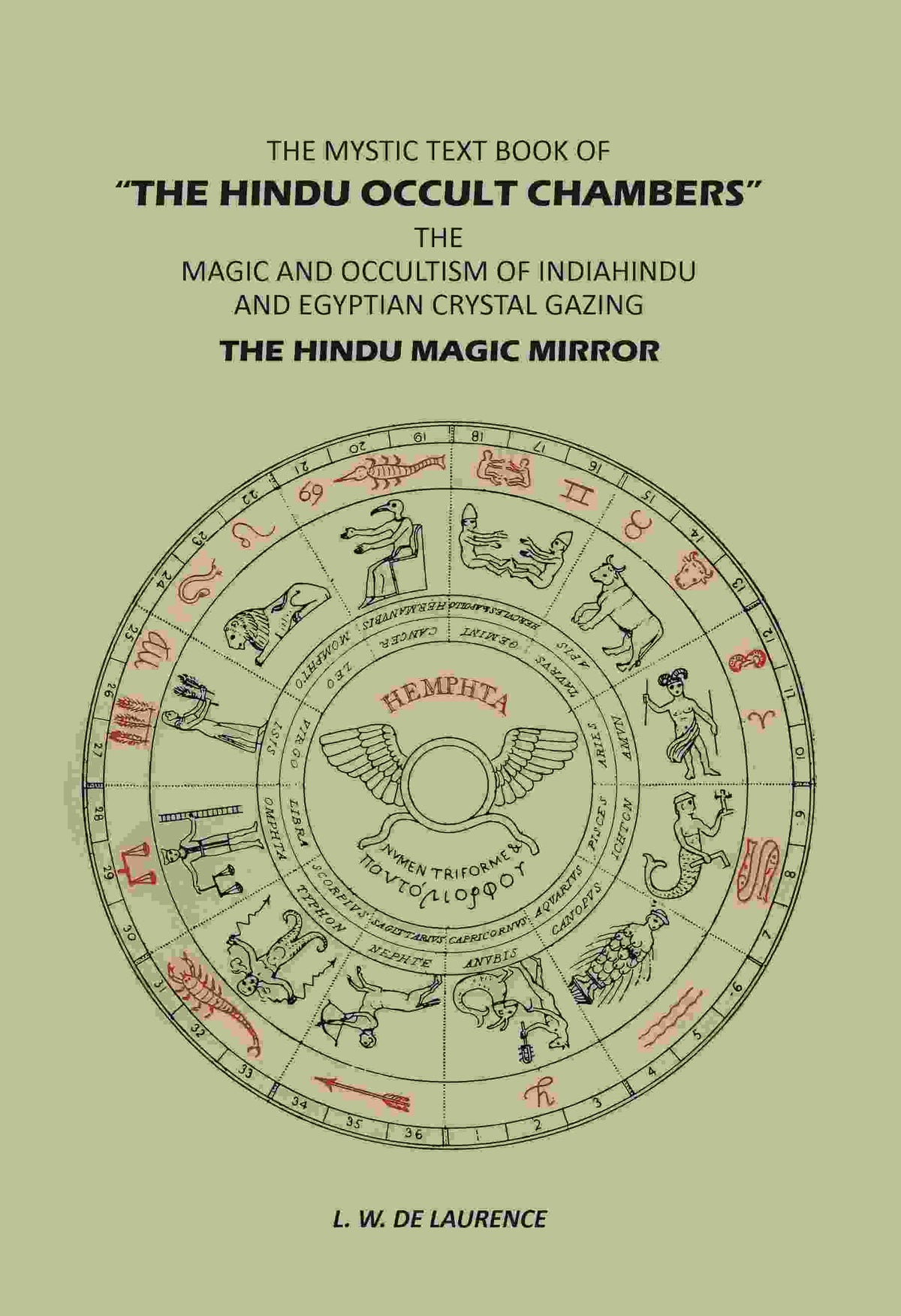 The Mystic Text Book Of "The Hindu: Occult Chambers"; The Magic And Occultism Of India; Hindu And Egyptian Crystal Gazing; The Hindu Magic Mirror - Gyan Books | Grocsy