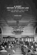 A Short History of English Law: From the Earliest Times to the End of the Year 1911 - Gyan Books | Grocsy
