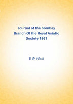 Journal of the bombay Branch Of the Royal Asiatic Society 1861 - Gyan Books | Grocsy