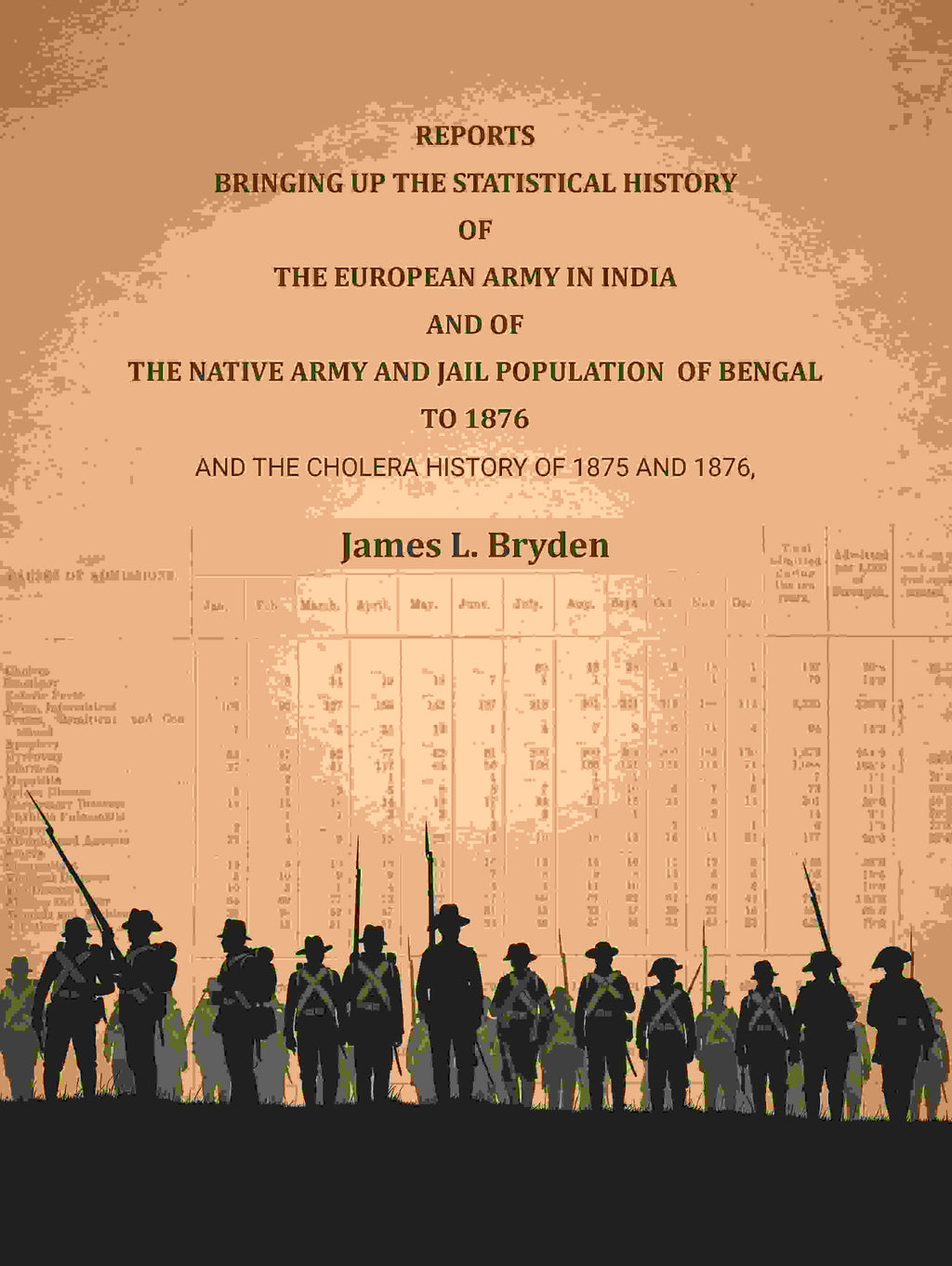 Reports bringing up the statistical history of the European Army in India and of the Native Army and jail population of Bengal to 1876: And the cholera history of 1875 and 1876 - Gyan Books | Grocsy