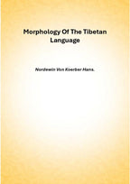 Morphology of the Tibetan Language - Gyan Books | Grocsy