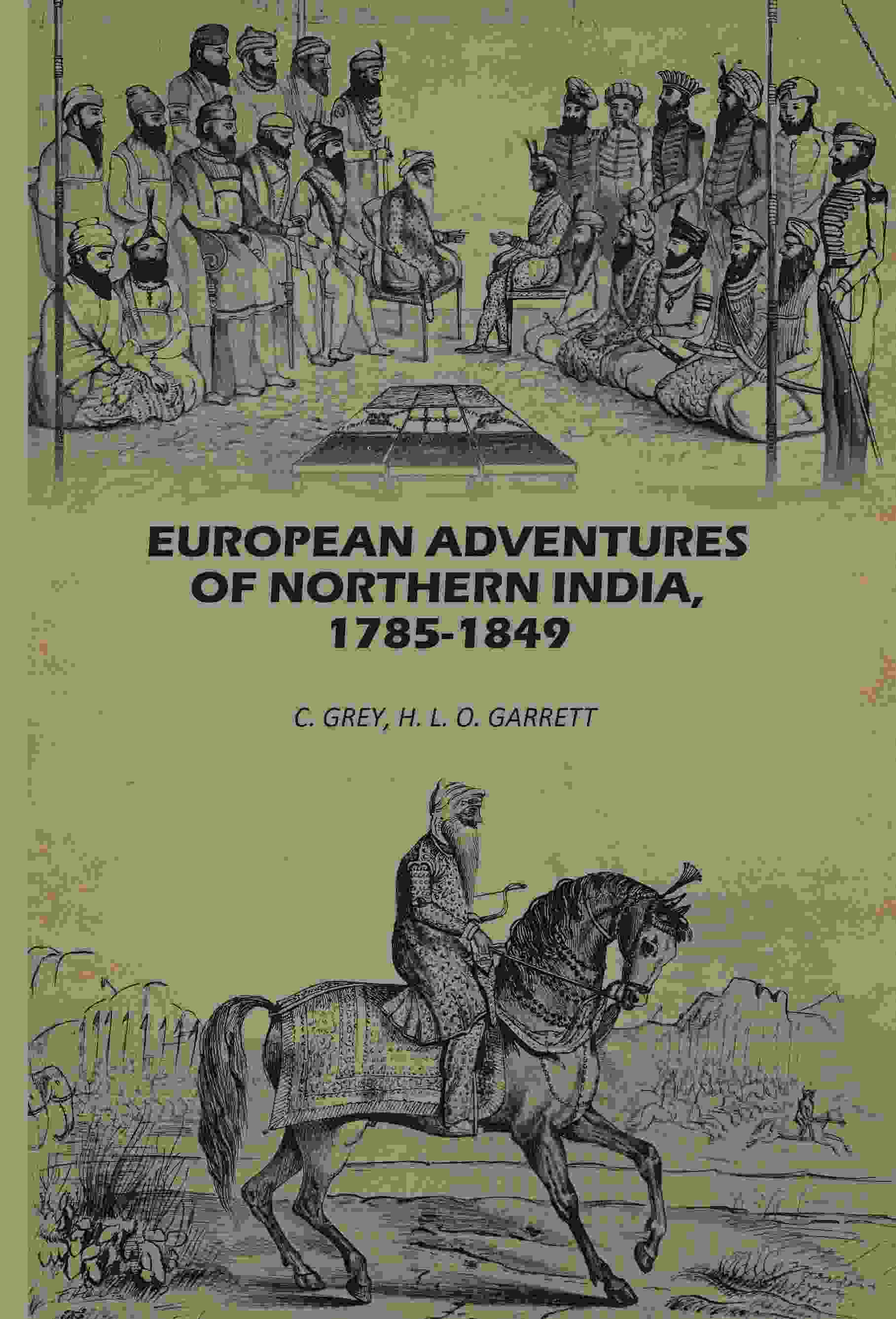 European Adventures Of Northern India, 1785-1894 - Gyan Books | Grocsy