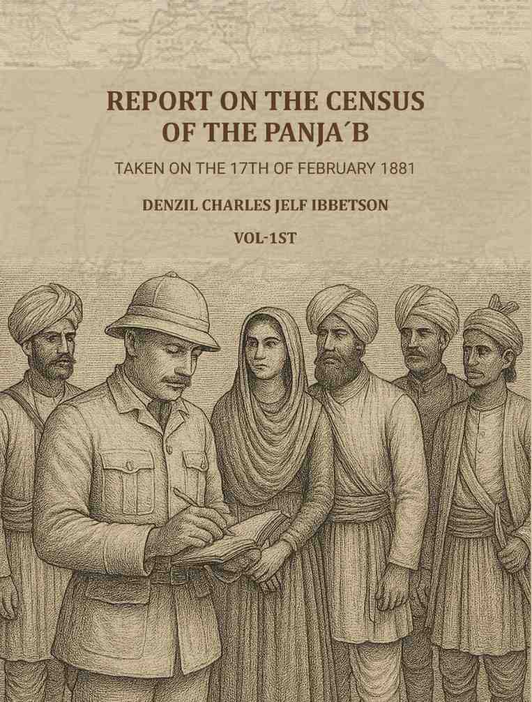 Report on the census of the Panja´b taken on the 17th of February 1881 - by Denzil Charles Jelf Ibbetson ... (1st) - Gyan Books | Grocsy