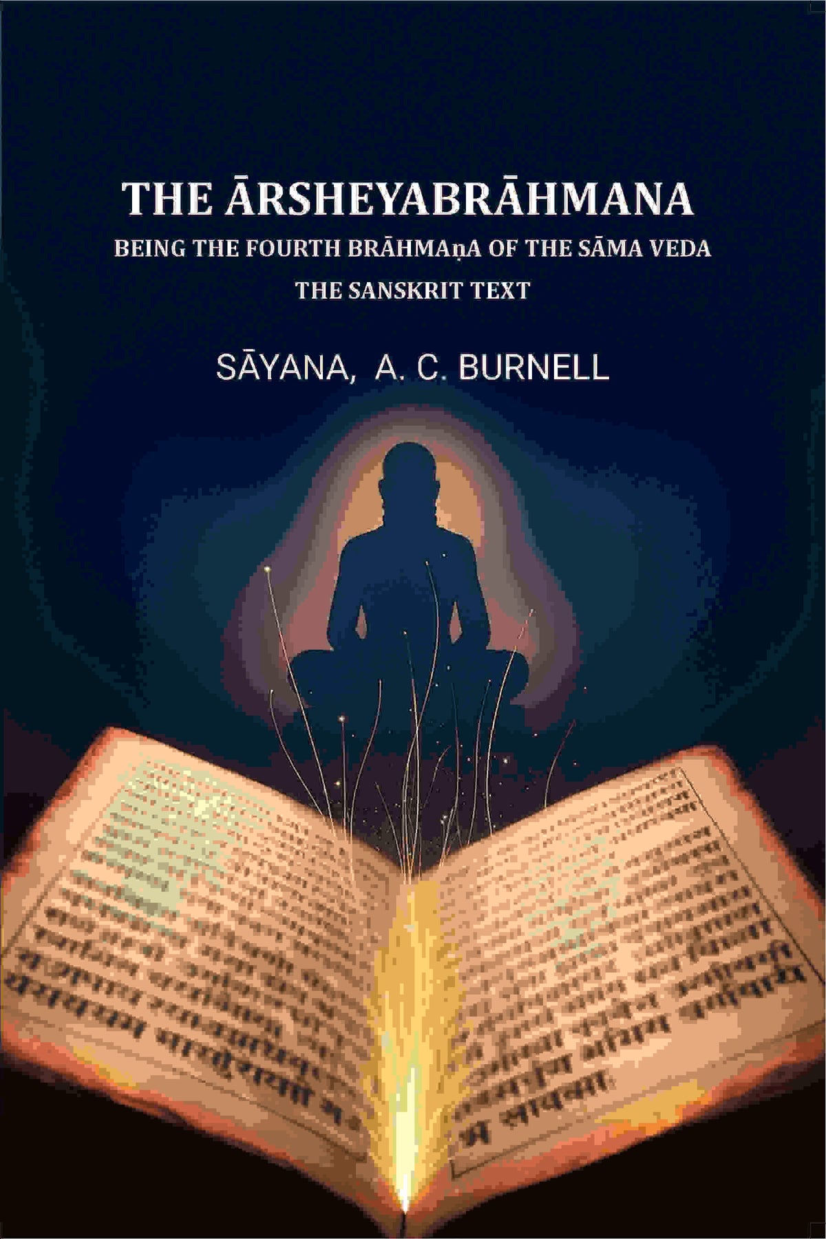 The Ārsheyabrāhmaṇa: Being the fourth Brāhmaṇa of the Sāma Veda -The Sanskrit text - Gyan Books | Grocsy