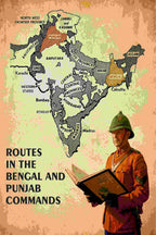 Routes In The Bengal And Punjab Commands - Gyan Books | Grocsy