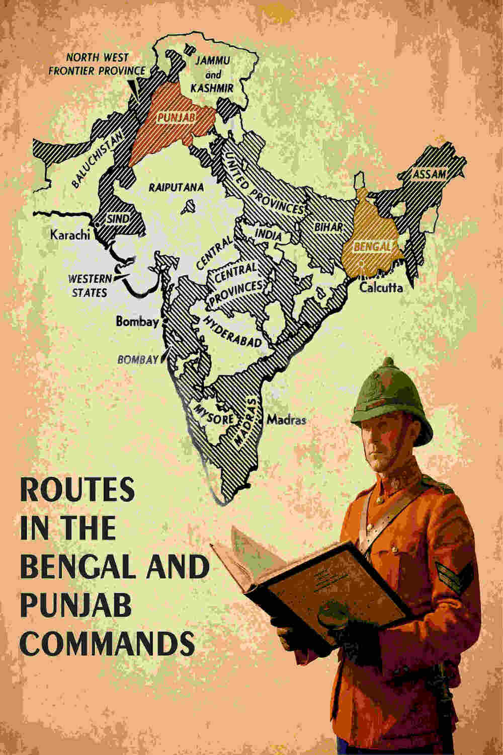 Routes In The Bengal And Punjab Commands - Gyan Books | Grocsy