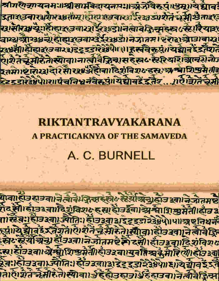 Riktantravyakarana: A practicaknya of the Samaveda - Gyan Books | Grocsy