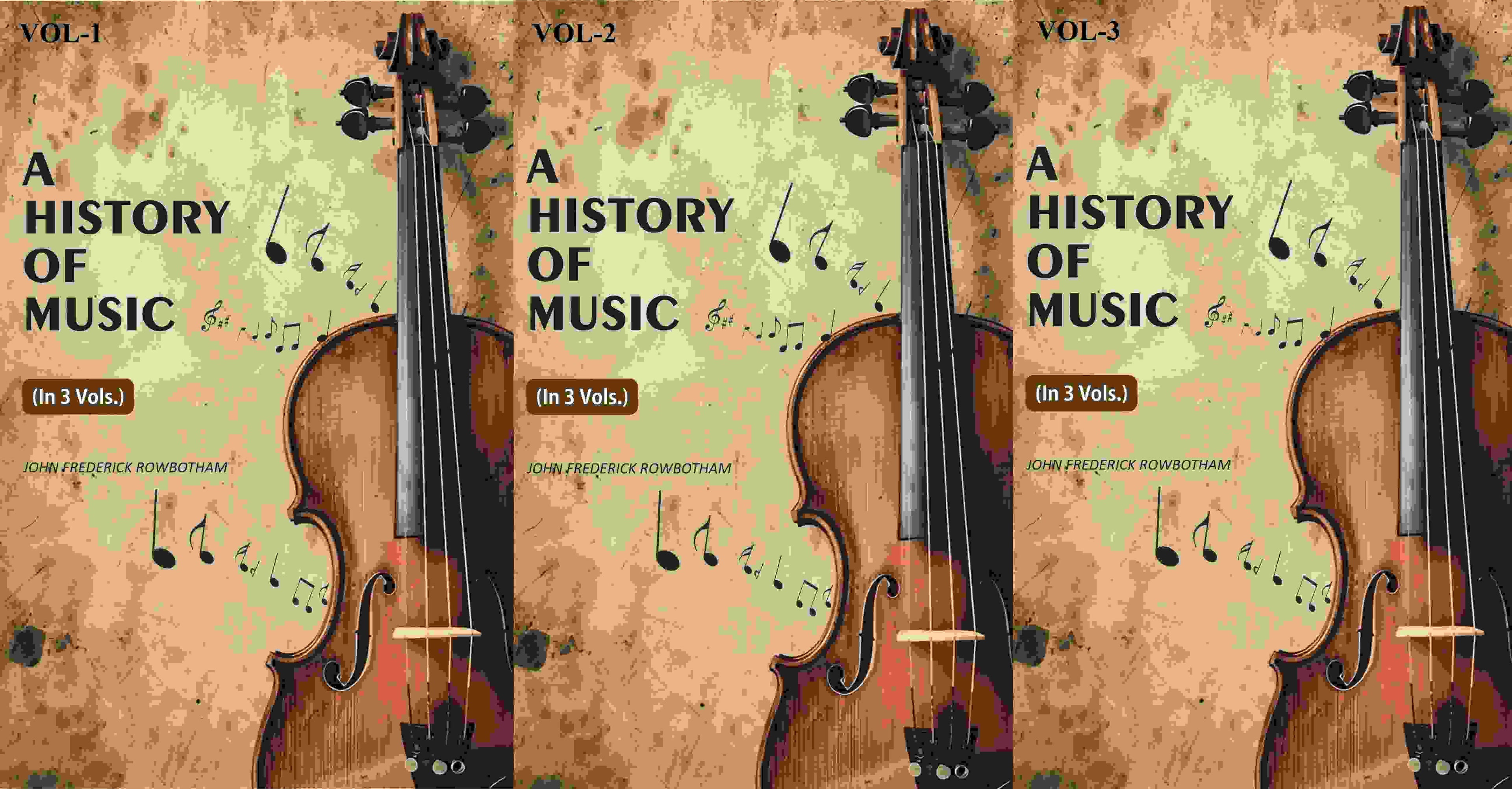A History Of Music (3 Vols. Set) - Gyan Books | Grocsy