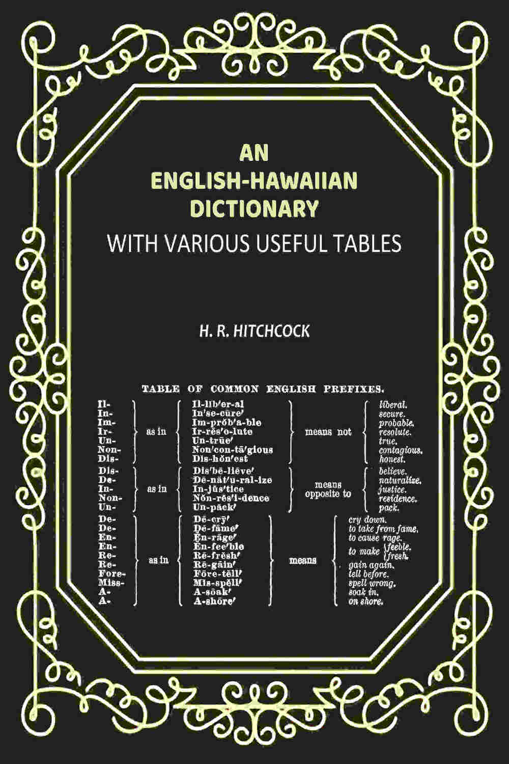An English-Hawaiian Dictionary: With Various Useful Tables - Gyan Books | Grocsy