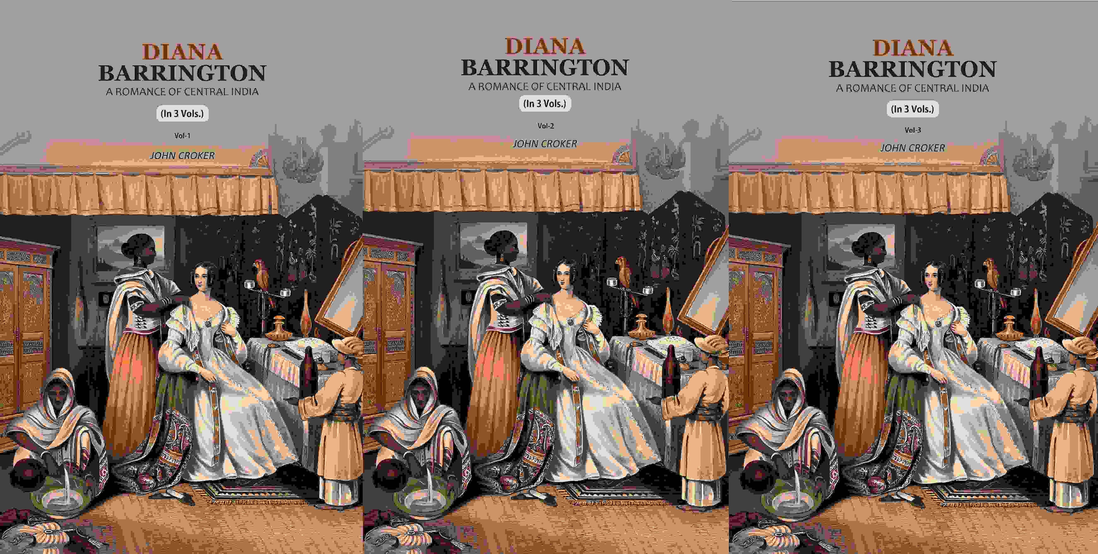 Diana Barrington: A Romance of Central India (3 Vols. Set) - Gyan Books | Grocsy