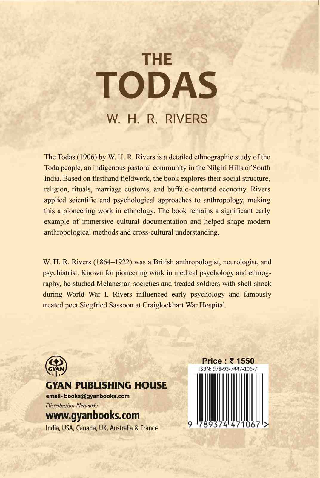 The Todas - Gyan Books | Grocsy