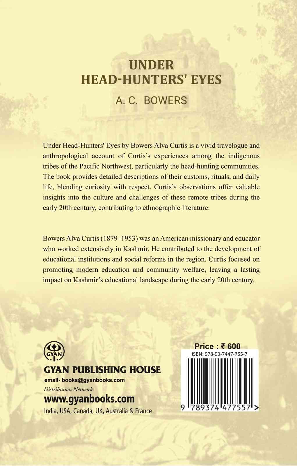 Under Head-Hunters' Eyes - Gyan Books | Grocsy