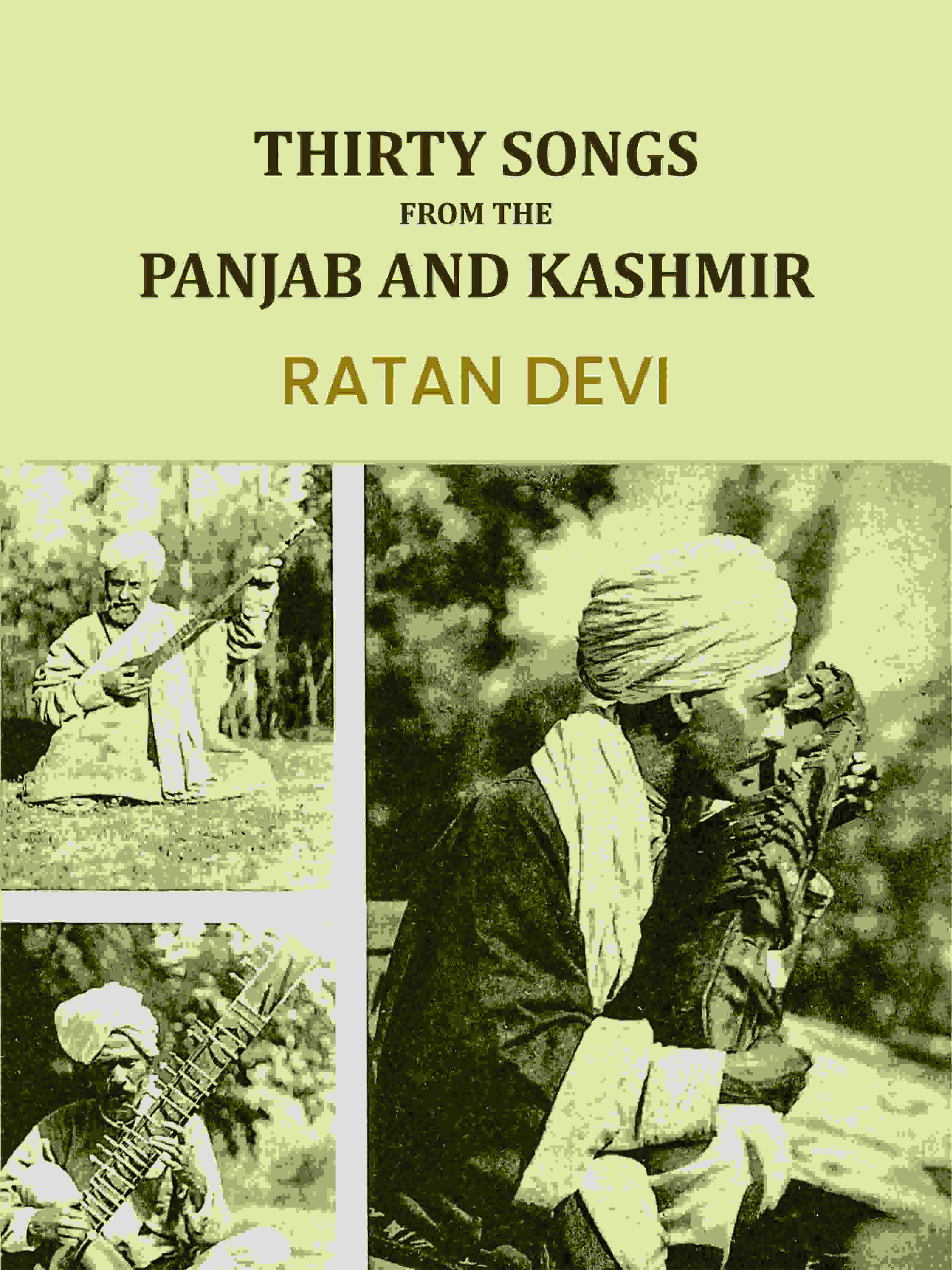 Thirty songs from the Panjab and Kashmir; - Gyan Books | Grocsy