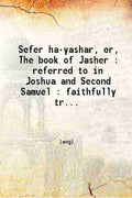 The book of Jasher: Referred to in Joshua and Second Samuel - Gyan Books | Grocsy
