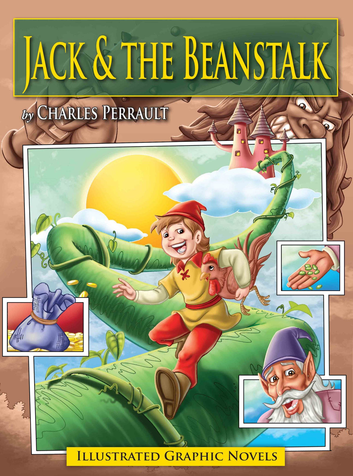 Jack and the Beanstalk : Graphic Novels - Om Books | Grocsy