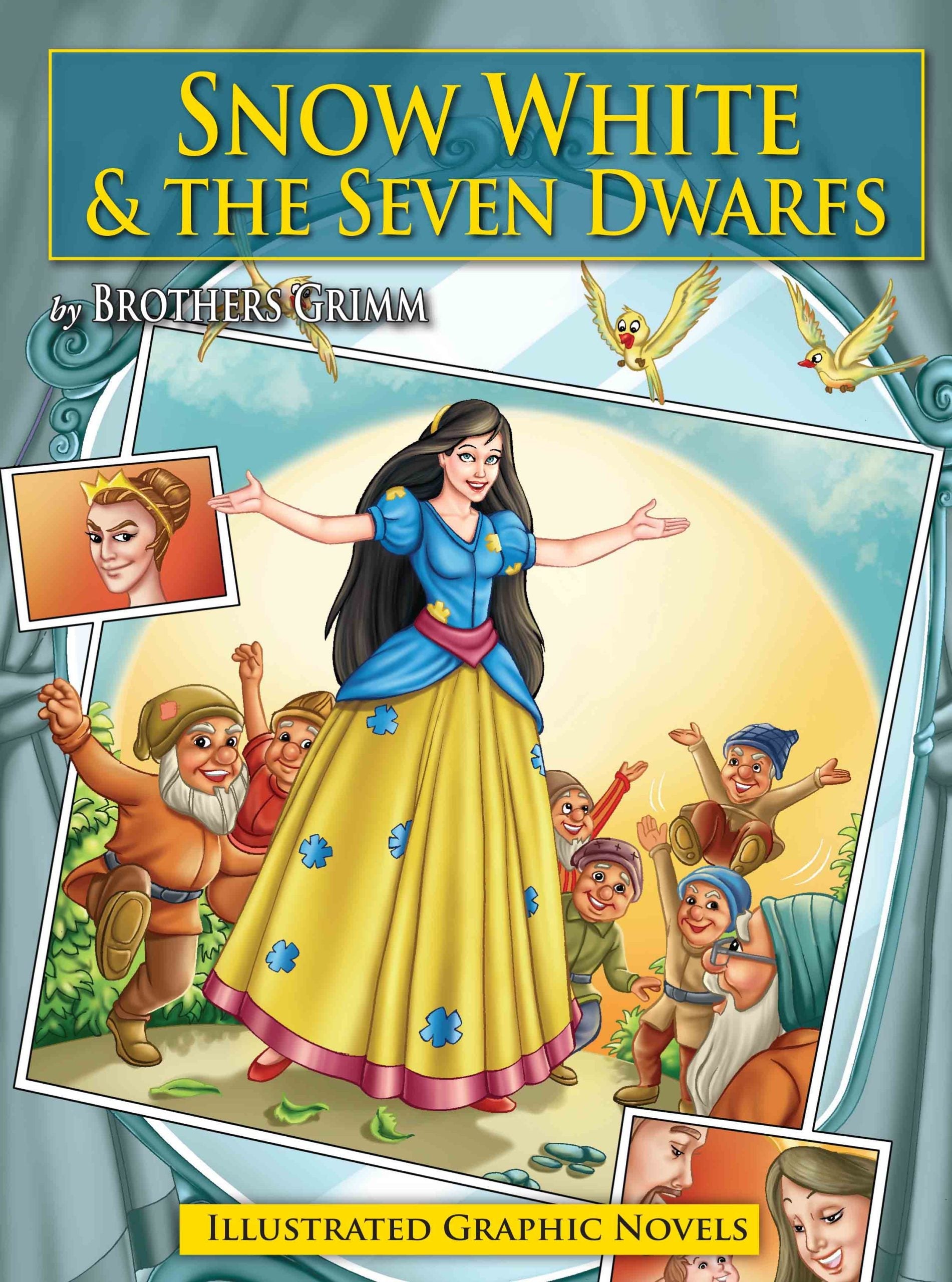 Snow White and the Seven Dwarfs : Graphic Novels - Om Books | Grocsy