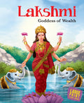 Lakshmi Goddess of Wealth : Large Print - Om Books | Grocsy
