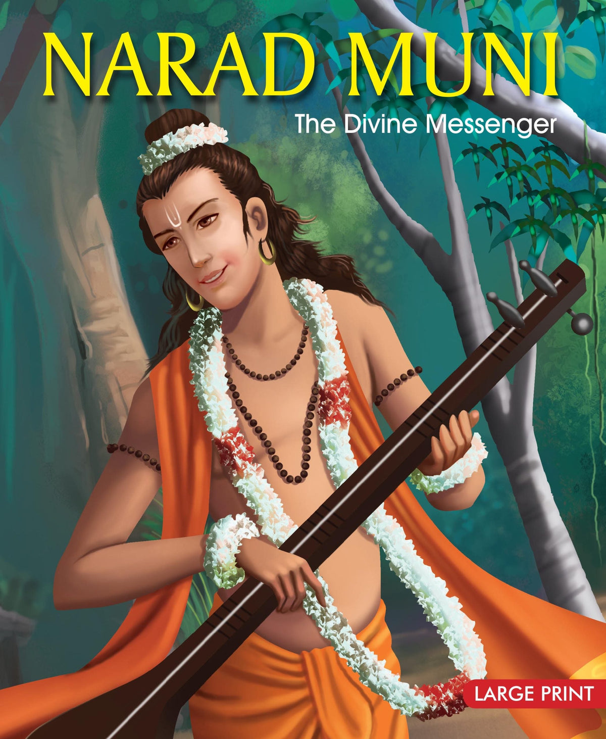 Narad Muni The Divine Messenger : Large Print - Om Books | Grocsy