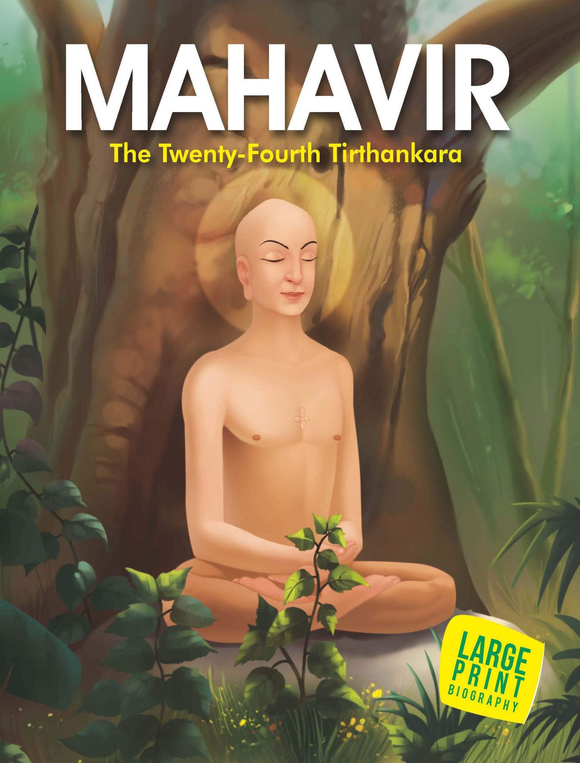 Mahavir the Twenty Four Tirthankara : Large Print - Om Books | Grocsy