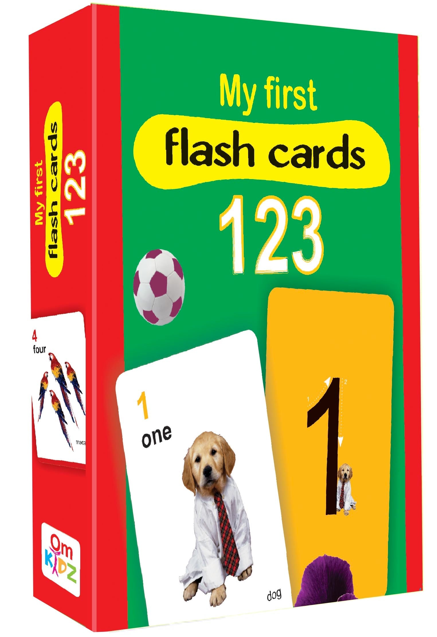 My First Flash Cards 123 - Om Books | Grocsy