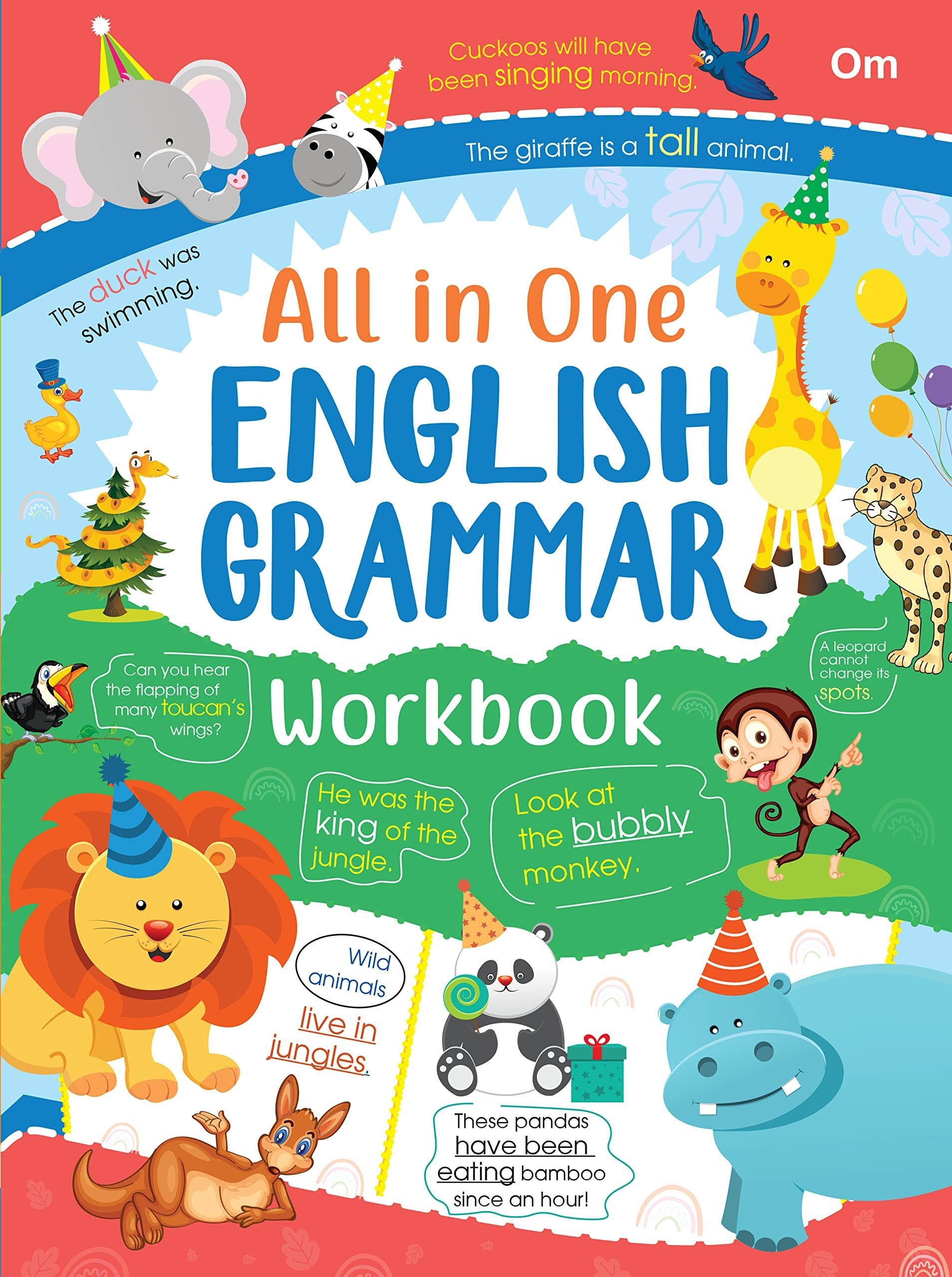 All in One English Graar Workbook (Binder) - Om Books | Grocsy