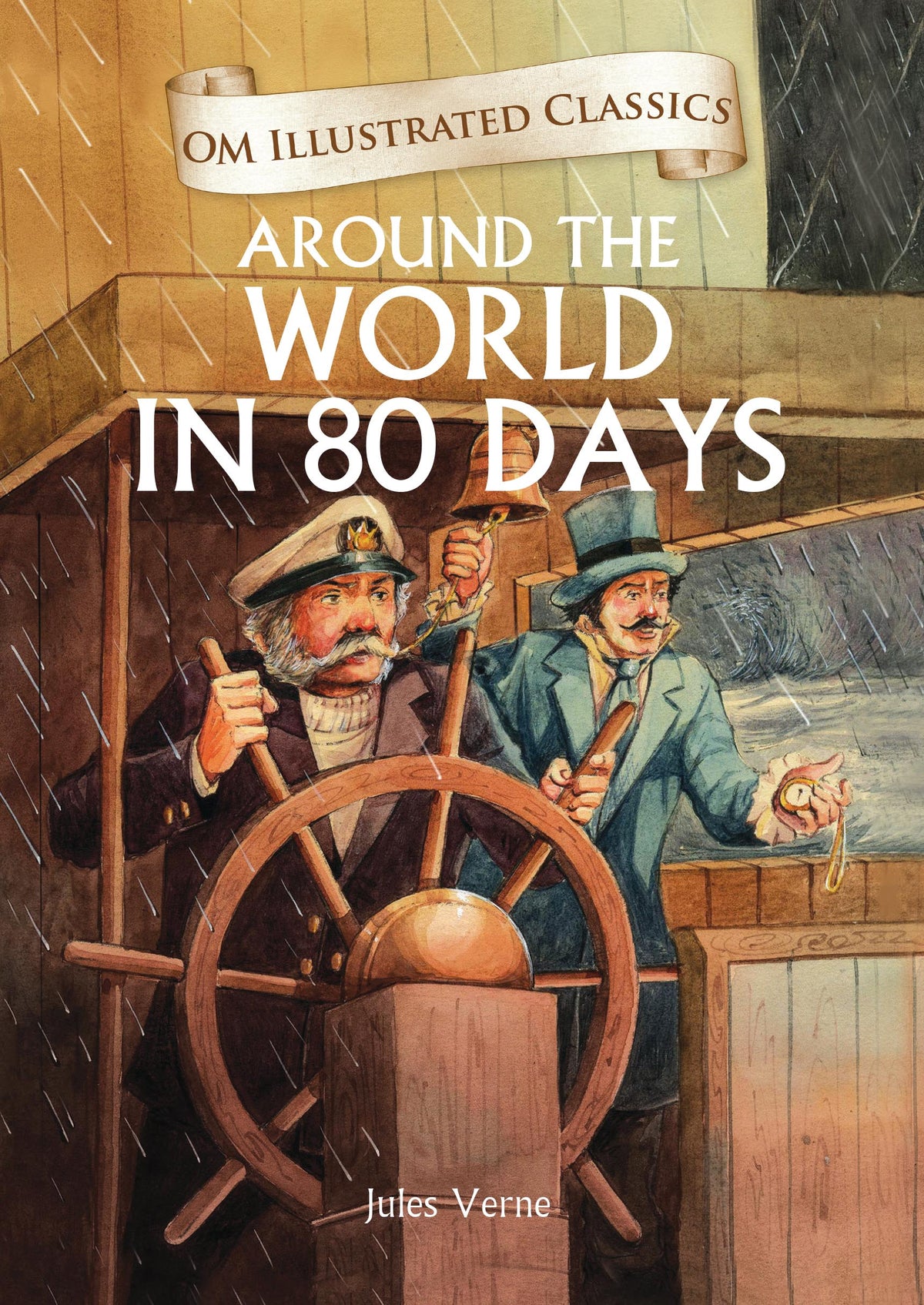 Around the World in 80 Days : Om Illustrated Classics - Om Books | Grocsy