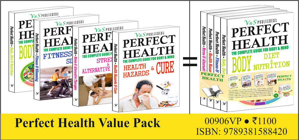 Perfect Health Set (4 Books) by Tanushree Podder | Grocsy