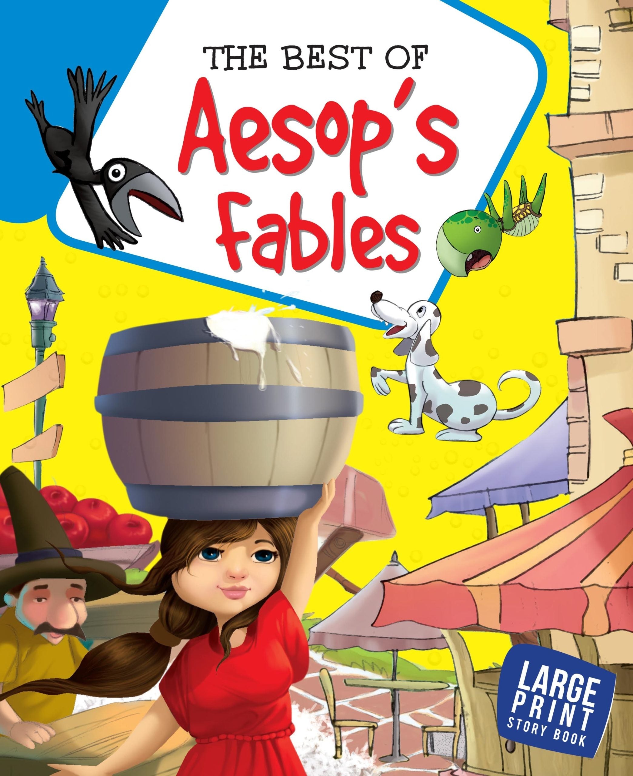 The Best of Aesops Fables : Large Print (Binder) - Om Books | Grocsy
