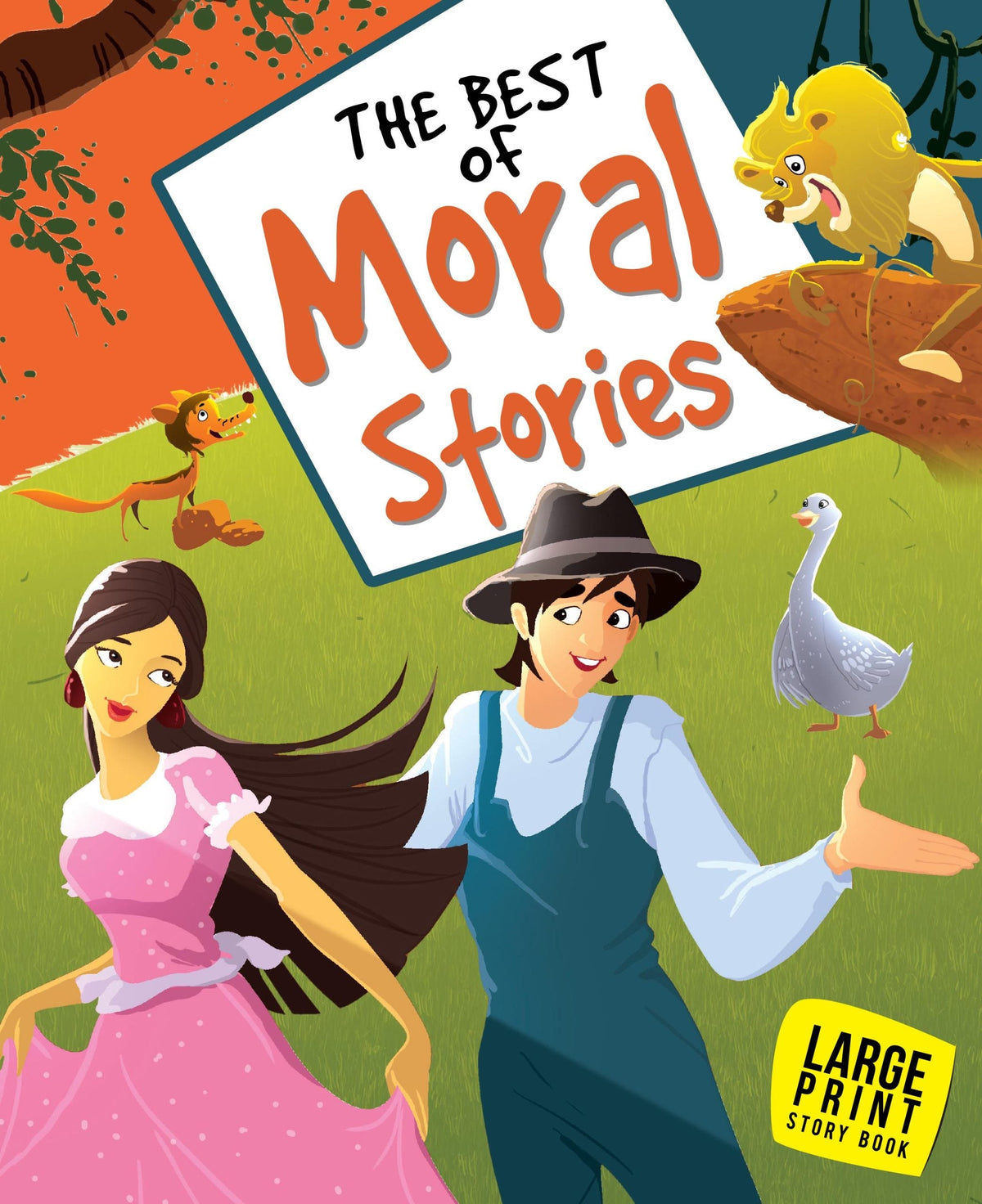 The Best of Moral Stories : Large Print (Binder) - Om Books | Grocsy