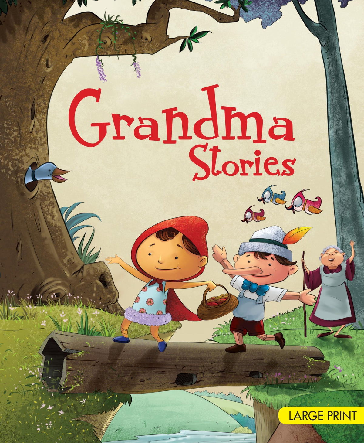Grandma Stories : Large Print - Om Books | Grocsy