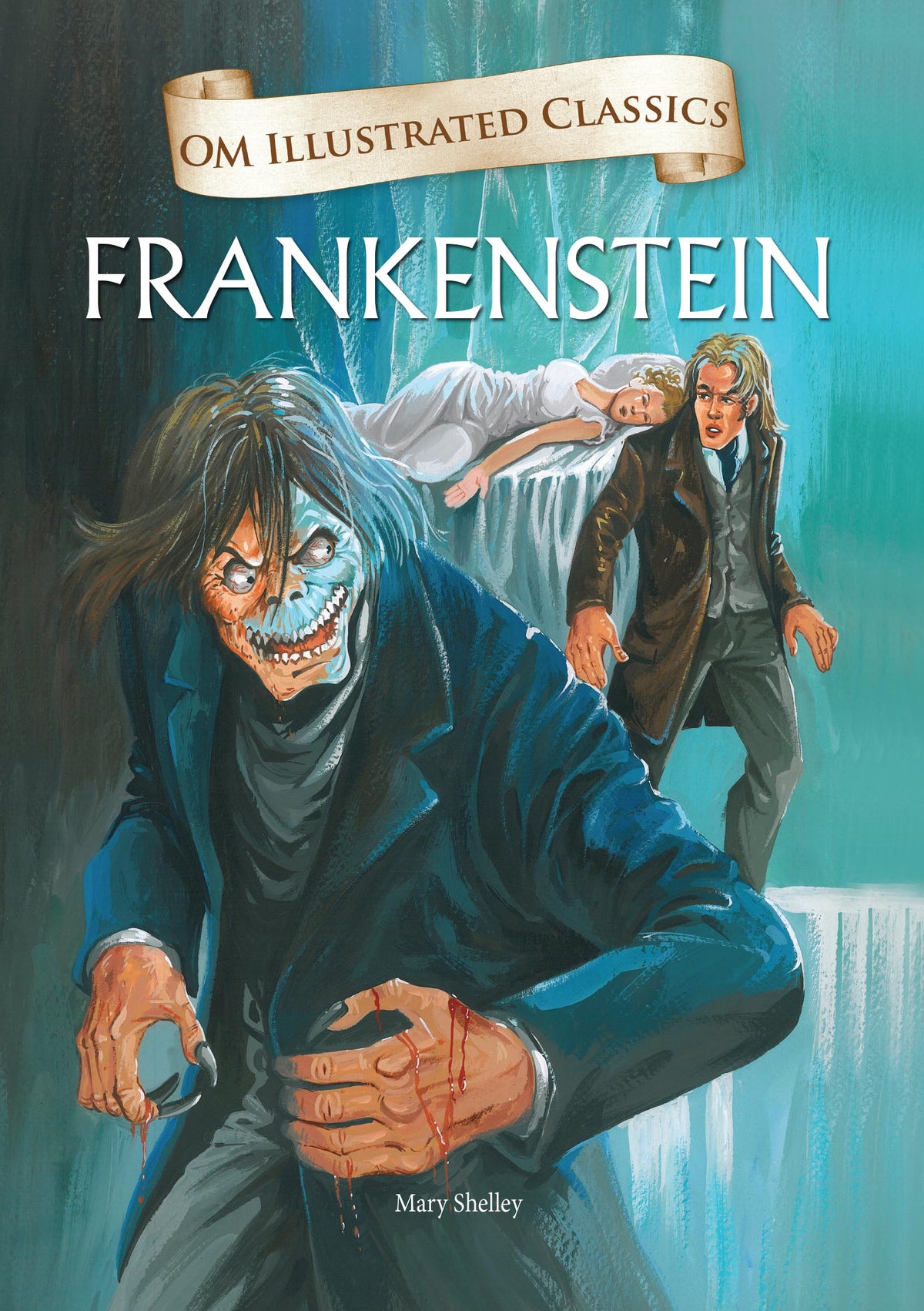 Frankenstein : Om Illustrated Classics - Om Books | Grocsy