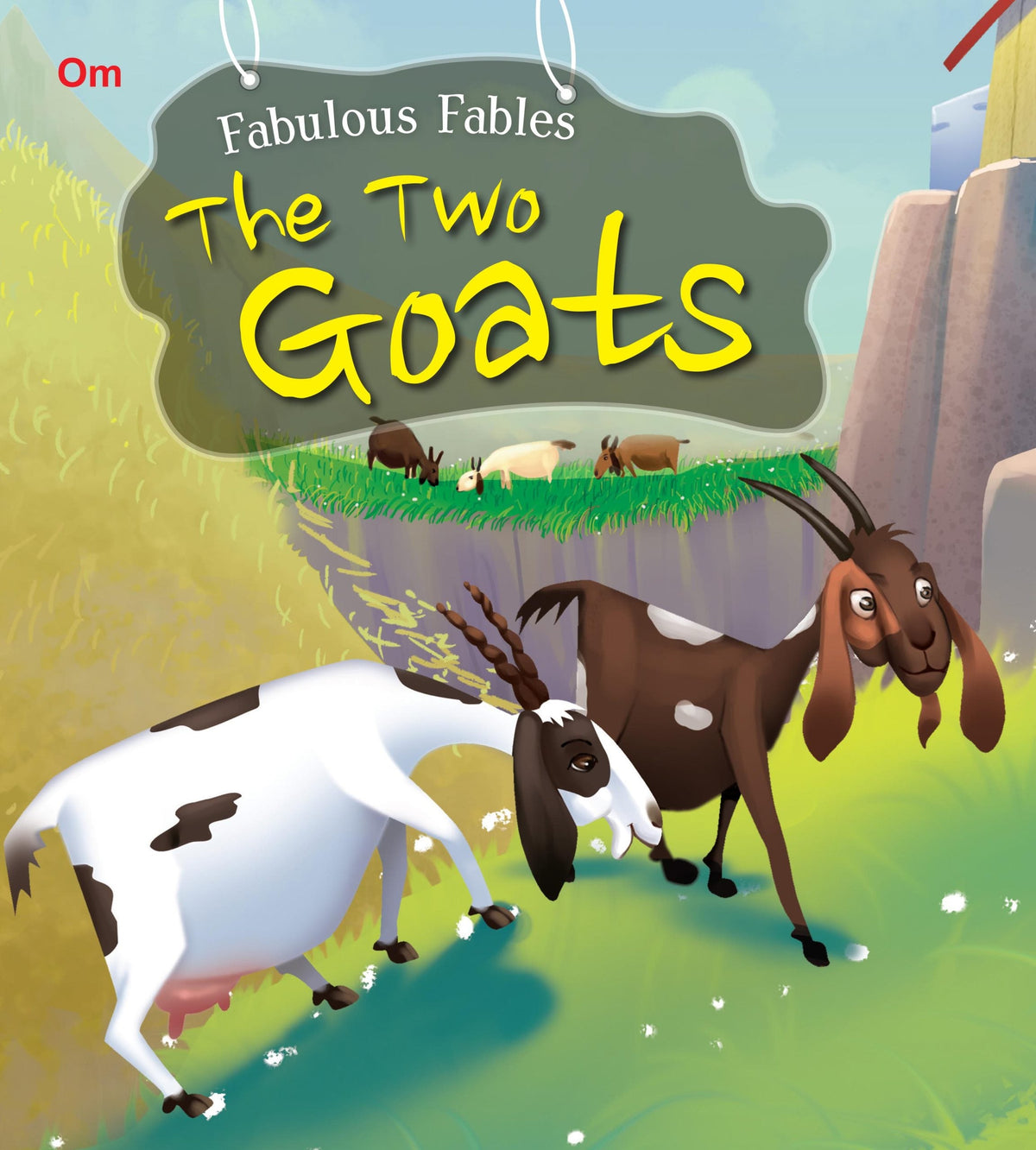 The Two Goats : Fabulous Fables - Om Books | Grocsy