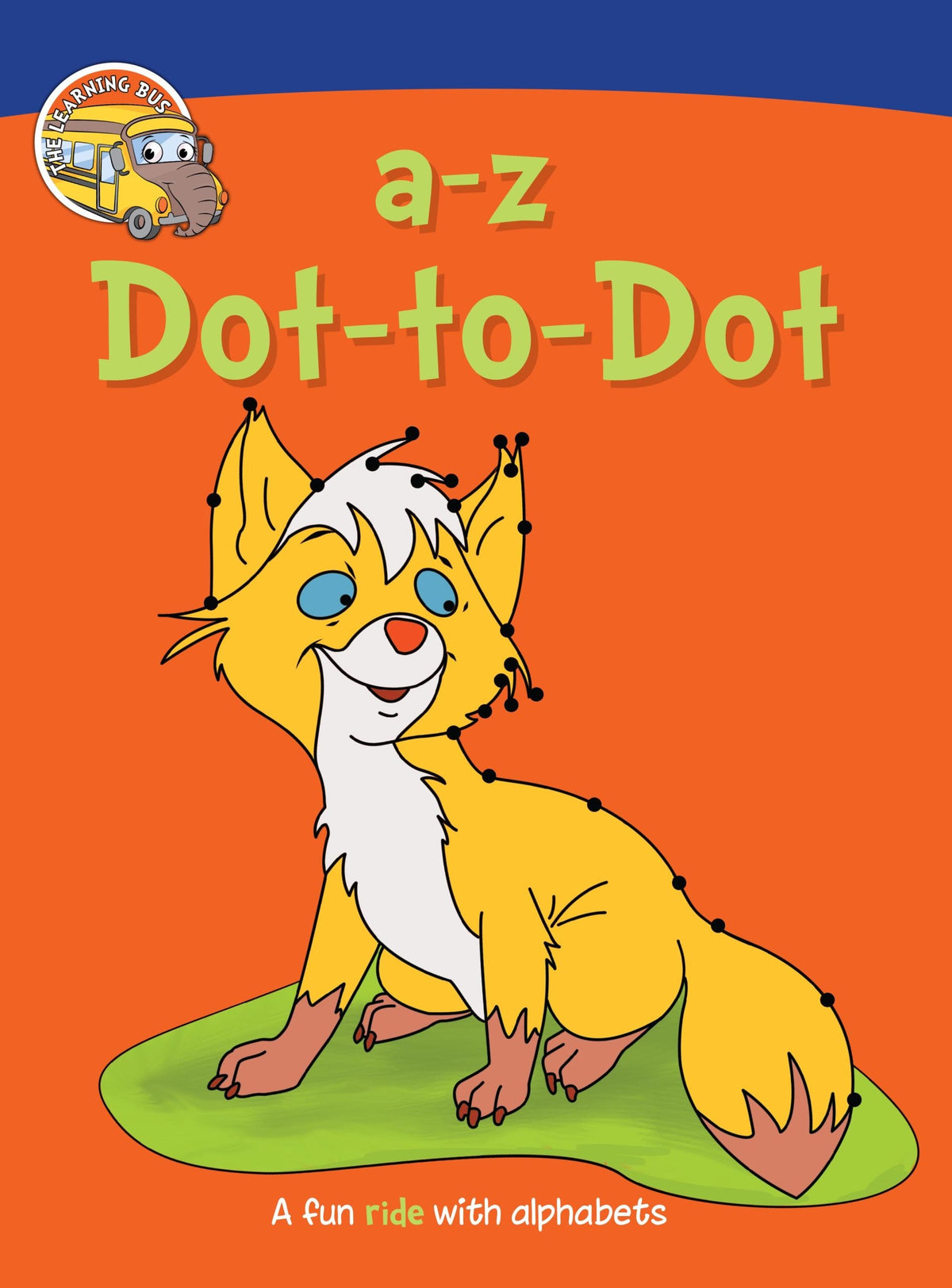 a-z Dot-to-Dot A Fun Ride with lowercase Alphabet Activity Books - Om Books | Grocsy