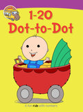 1-20 Dot-to-Dot : A Fun Ride with Numbers Activity Books - Om Books | Grocsy