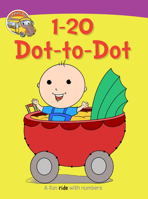 1-20 Dot-to-Dot : A Fun Ride with Numbers Activity Books - Om Books | Grocsy
