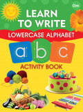 Learn to Write Lowercase Alphabet abc Activity Book - Om Books | Grocsy